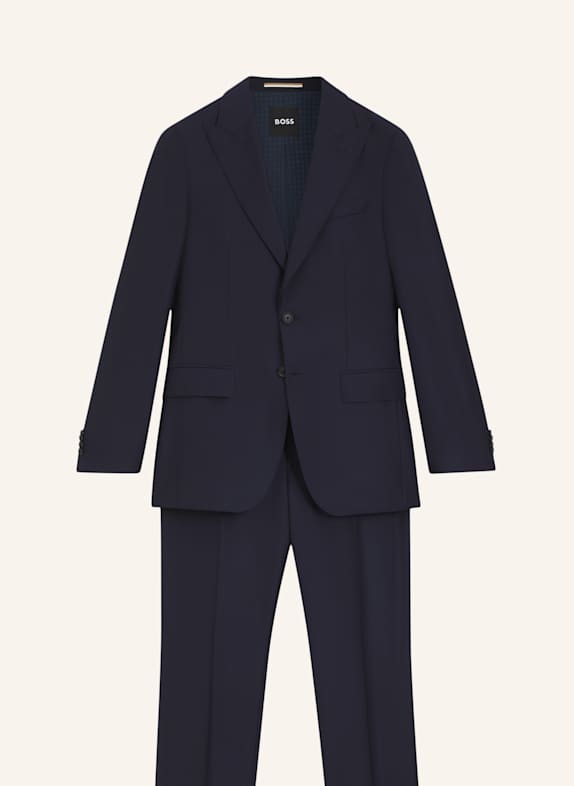 BOSS Business Anzug C-HUGE-2PCS-PK-261 Slim Fit DUNKELBLAU