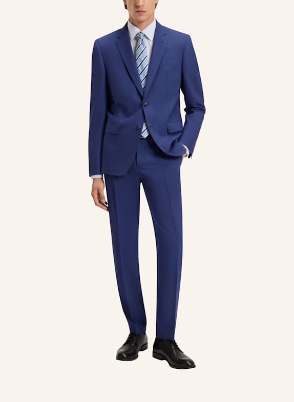BOSS Anzug H-HUGE-2PCS-224 Slim Fit DUNKELBLAU