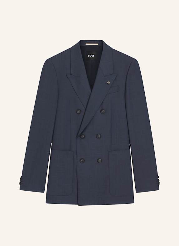 BOSS Blazer C-CALLUM-DB-PEAK-254 Relaxed Fit BLAUGRAU