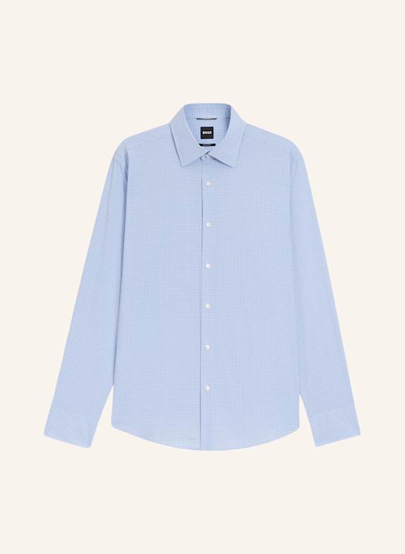BOSS Business Hemd P-JOE-K-261 Regular Fit HELLBLAU