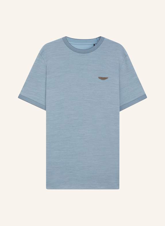 BOSS T-Shirt C-THOMPSON 242_AM Regular Fit HELLBLAU