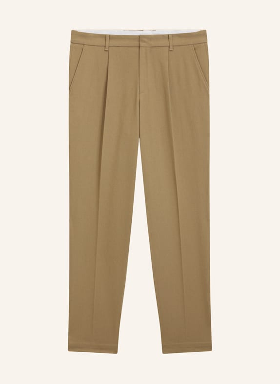 BOSS Business Hose C-PERIN-PL-261F Tapered Fit KHAKI