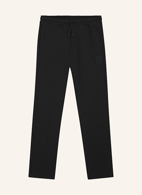 HUGO Casual Hose DAVROPANT Relaxed Fit SCHWARZ