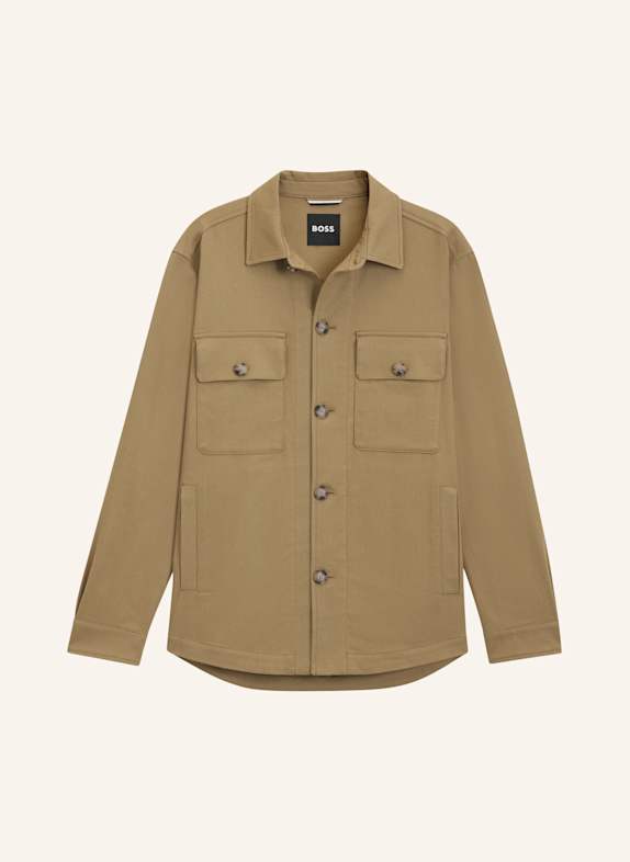 BOSS Blazer C-CARPER-OS-253F Relaxed Fit KHAKI