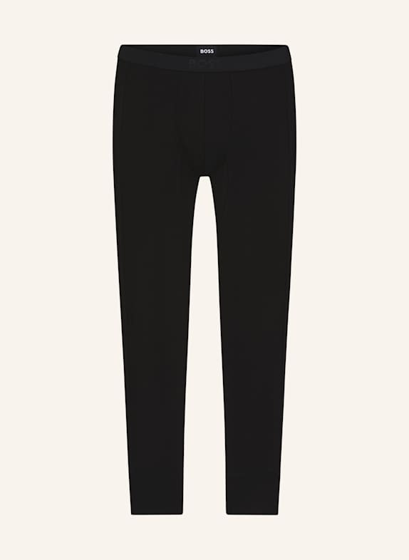 BOSS Lange Unterhose LONG JOHN THERMAL+ SCHWARZ