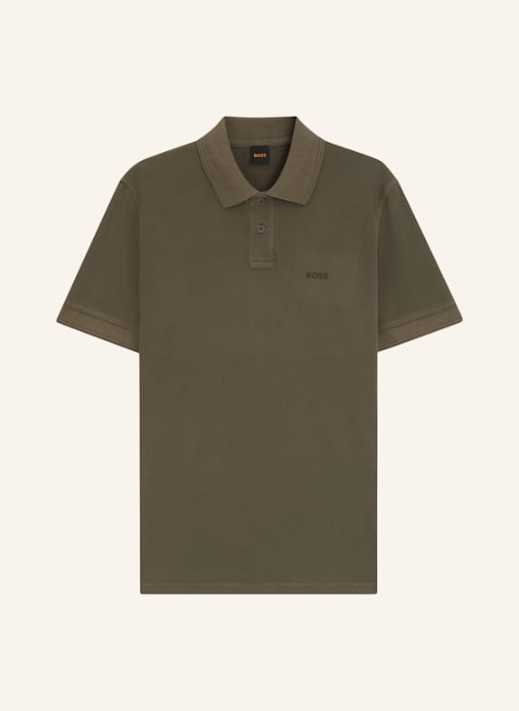 BOSS Piqué-Poloshirt PRIME GRÜN