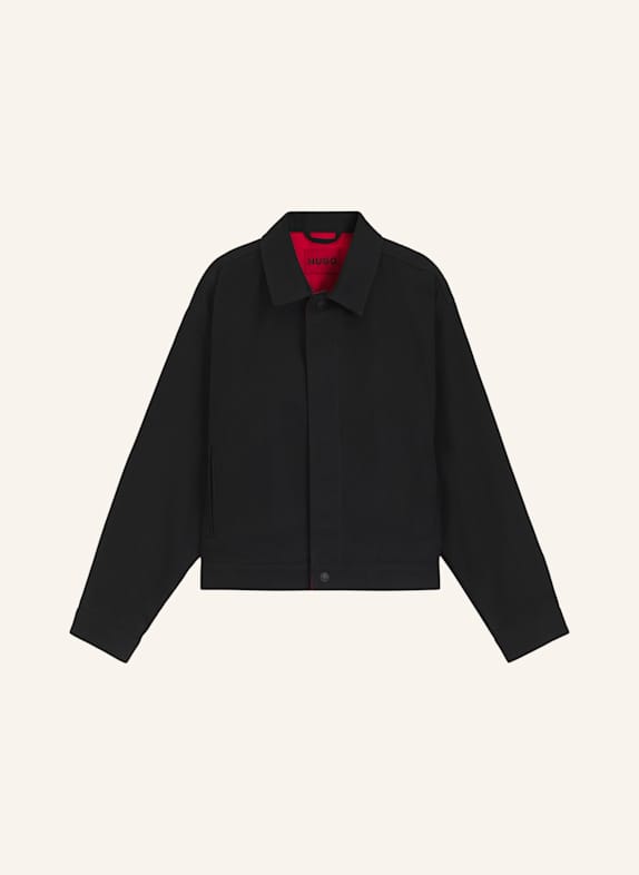 HUGO Casual Jacke HUGO 096/3 Regular Fit SCHWARZ