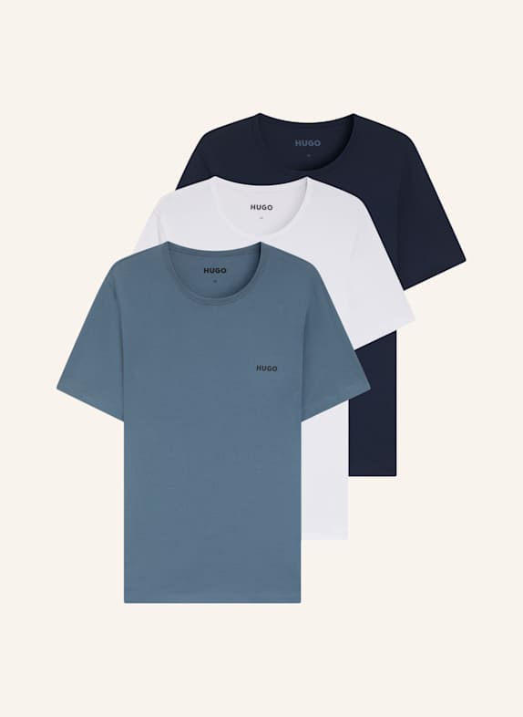 HUGO Unterwäsche Top T-SHIRT RN TRIPLET P Regular Fit DUNKELGRAU