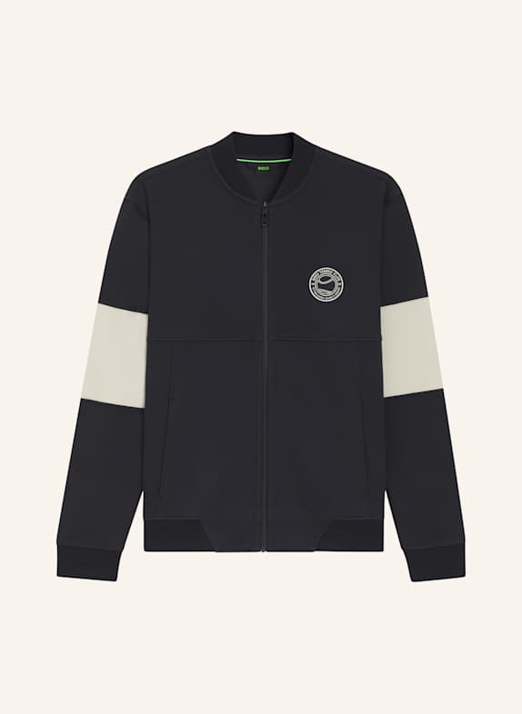 BOSS Sweatshirt SW_JOIN FZ Regular Fit DUNKELBLAU