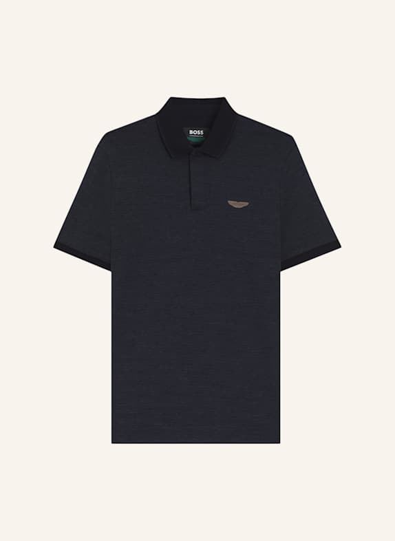 BOSS Poloshirt C-PROUT 242_AM Regular Fit DUNKELBLAU