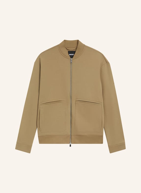 BOSS Sweatshirt C-SKILES 32 Regular Fit KHAKI