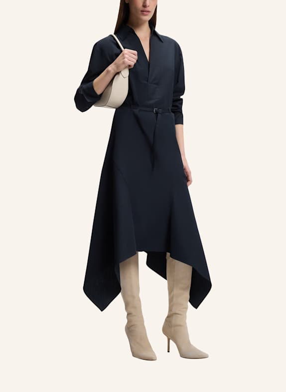 BOSS Business Kleid DOLOH Regular Fit DUNKELBLAU