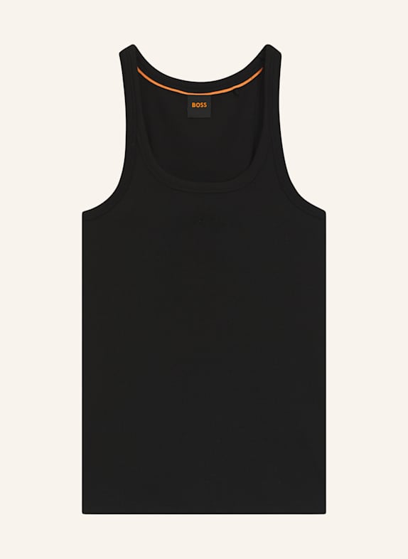 BOSS Casual Top C_EPETITE Slim Fit SCHWARZ