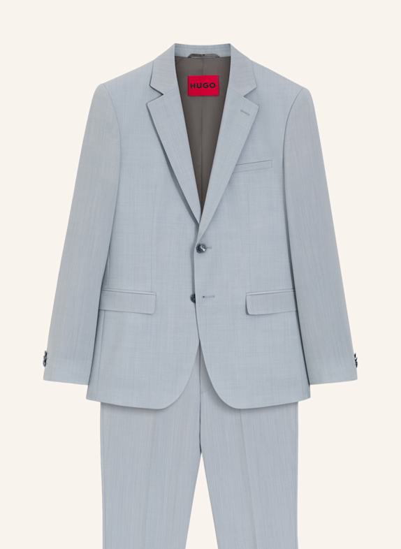 HUGO Business Anzug ARTI-HESTEN253X Extra-Slim Fit BLAU