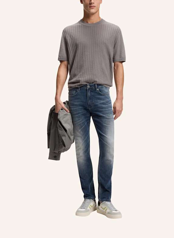 BOSS Jeans DELAWARE-1-BO Slim Fit DUNKELBLAU