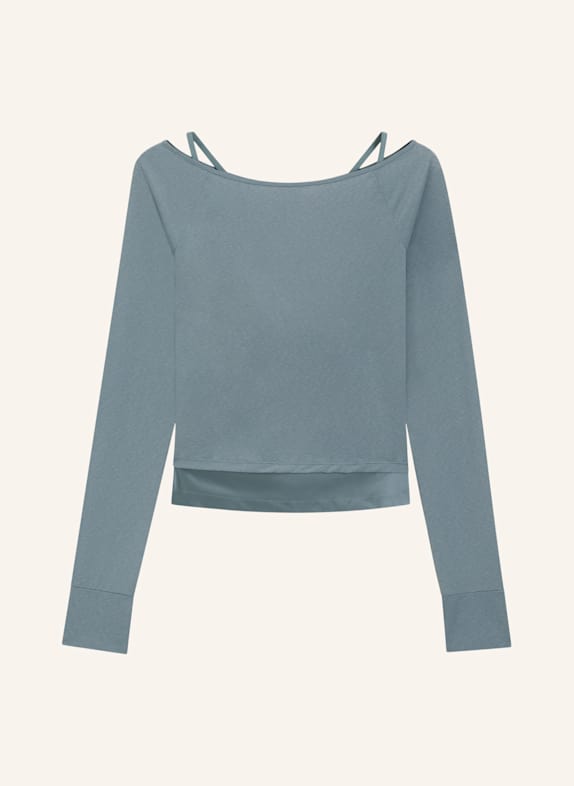BOSS Casual Top ESCALA Slim Fit BLAU
