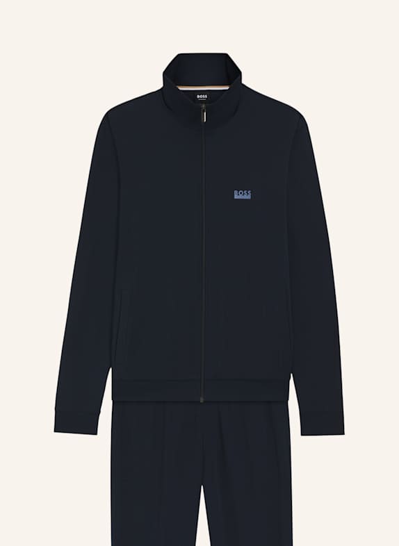BOSS Loungewear Set 365 LONG SET Regular Fit DUNKELBLAU