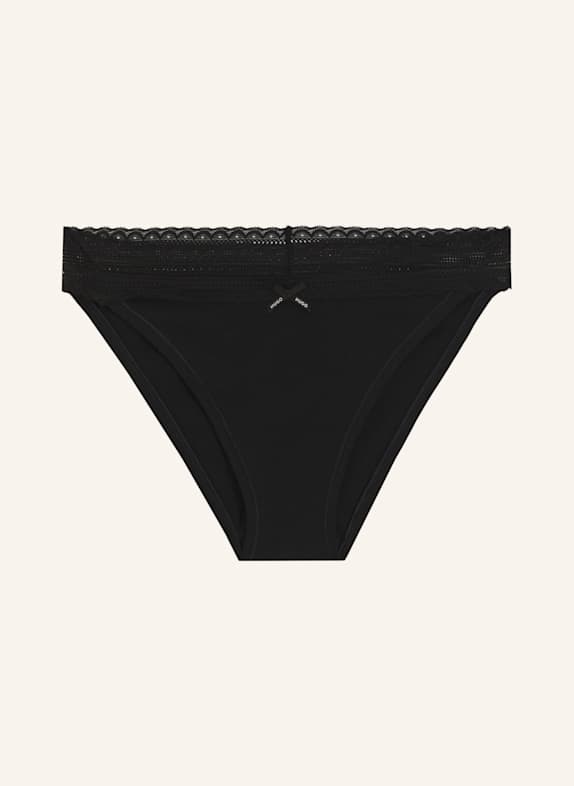 HUGO Slip TRIPLET LACE BRIEF SCHWARZ