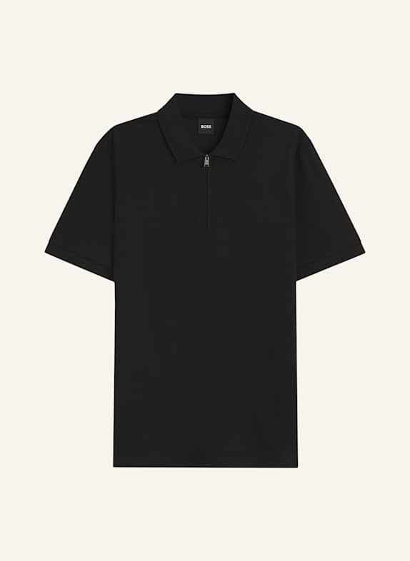 BOSS Poloshirt H-PARAS 70 Regular Fit SCHWARZ