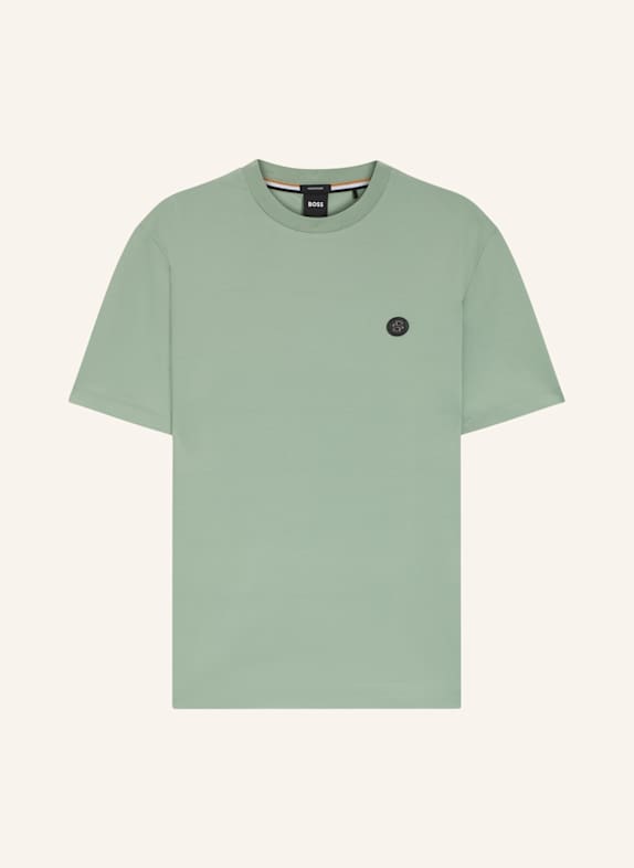 BOSS T-Shirt C-TAUT 01 Regular Fit HELLGRÜN