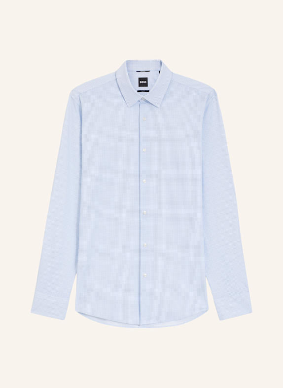 BOSS Business Hemd P-HANK-S-K-261 Slim Fit HELLBLAU