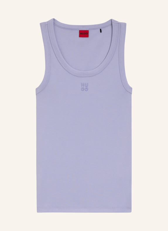 HUGO Casual Top DATAMIA Slim Fit LILA