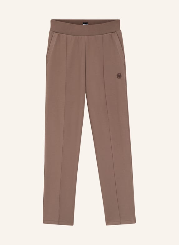 BOSS Loungewear Unterteil SHINY B_PANTS BRAUN