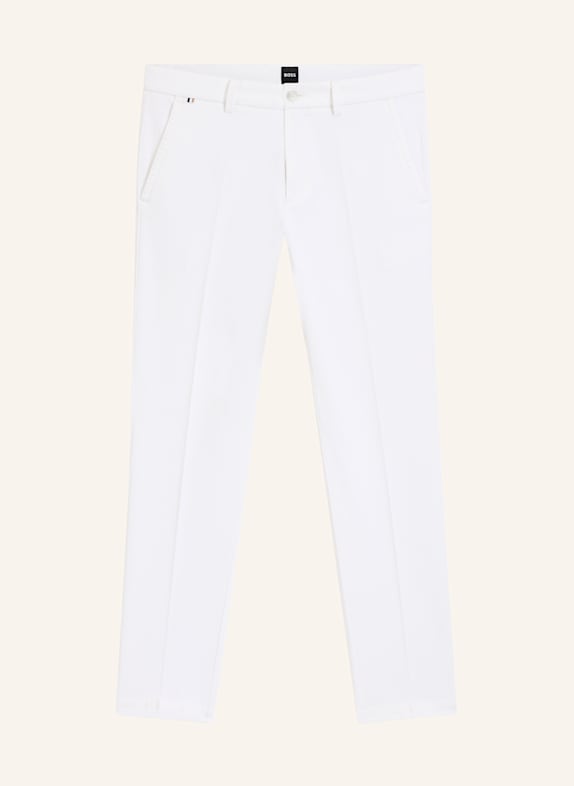 BOSS Casual Hose H-KAITON1 Slim Fit WEISS