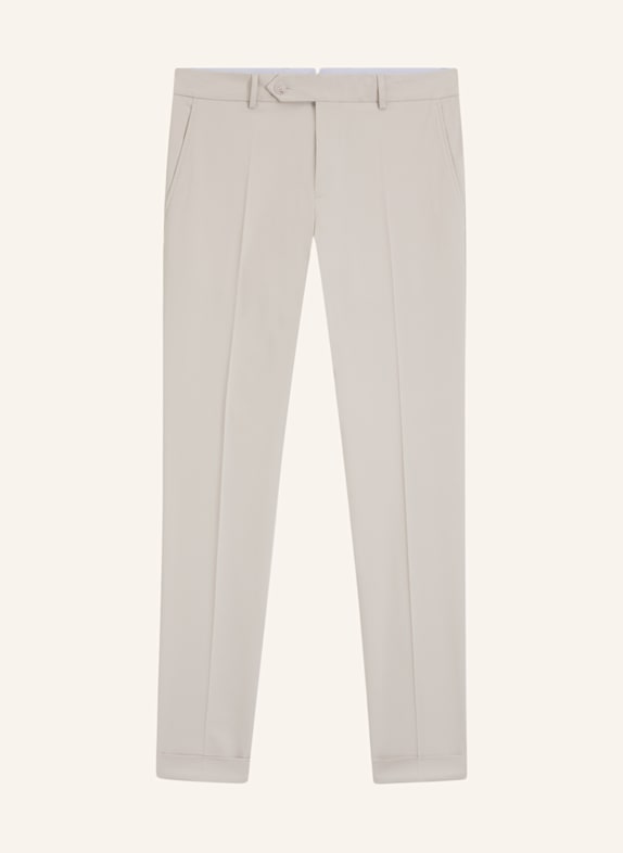 BOSS Business Hose H-GENIUS-TU-WG-262F Slim Fit HELLGRAU