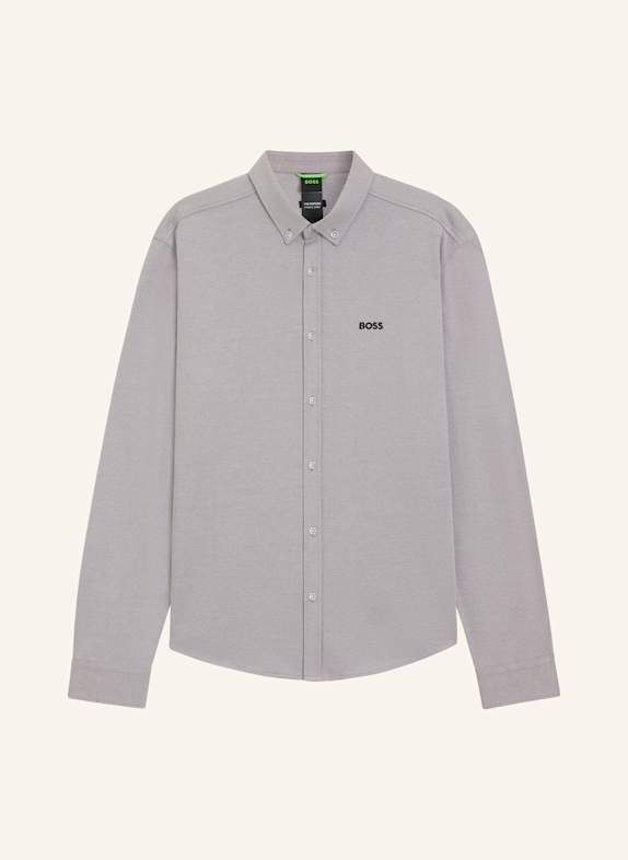 BOSS Casual Hemd ST_MOTION L Regular Fit GRAU