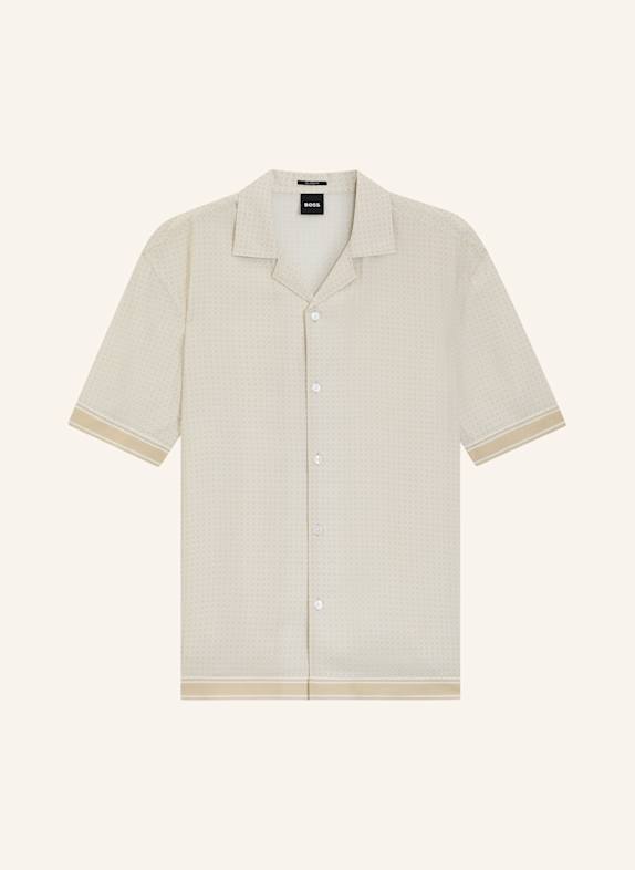 BOSS Casual Hemd C-LARS-CAMP-B-262 Relaxed Fit BEIGE