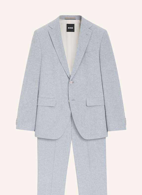 BOSS Business Anzug H-JECKSON-2PCS-253 Regular Fit HELLBLAU