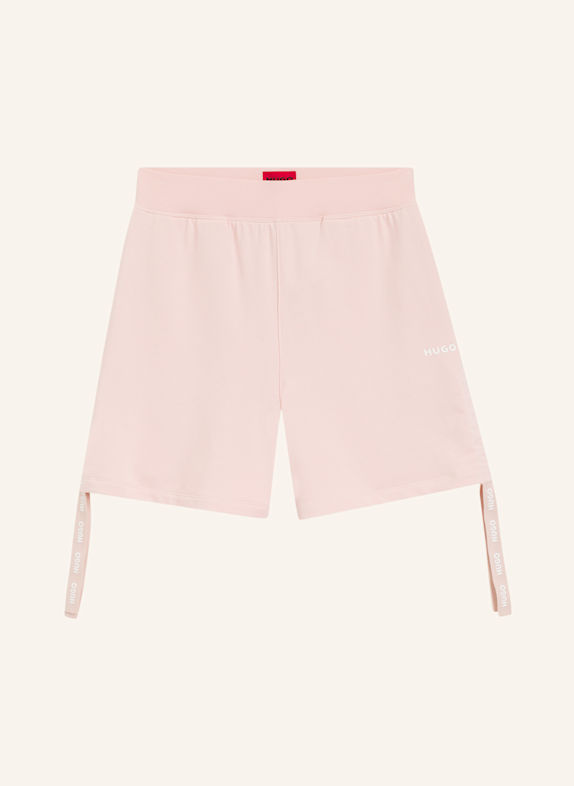 HUGO Loungewear Unterteil CASUAL_SHORTS HELLROSA