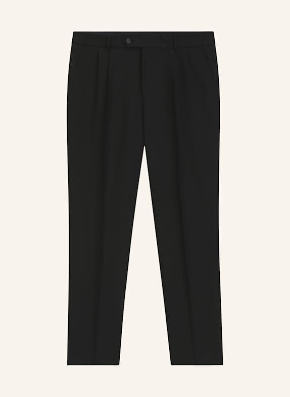 BOSS Business Hose C-PERIN-DPL-262_ME Tapered Fit SCHWARZ