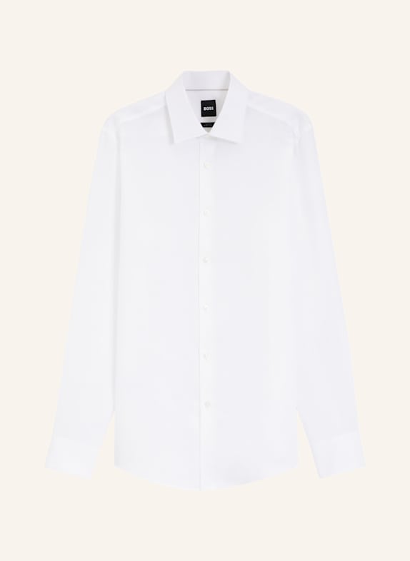 BOSS Business Hemd H-HANK-K-C1-261 Slim Fit WEISS