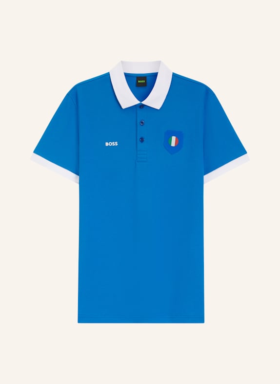 BOSS Poloshirt PL_BB BC LUX PADDY Regular Fit BLAU