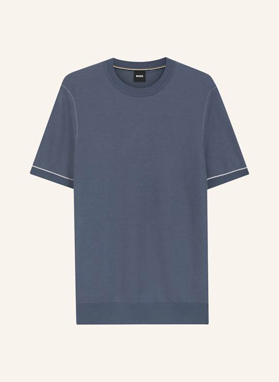 BOSS Pullover H-NALON Regular Fit HELLBLAU