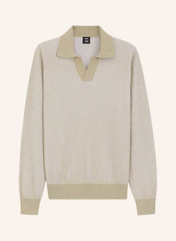 BOSS Pullover C-NASARIO_SO Relaxed Fit BEIGE