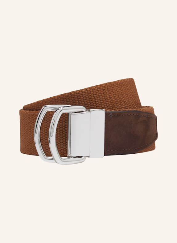 BOSS Casual Gürtel ROUK-TPNB_SZ35_DB BRAUN