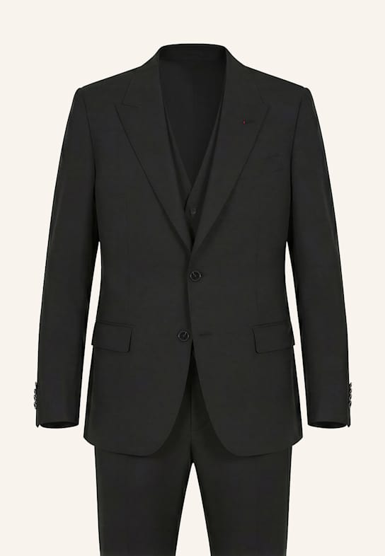 HUGO Business Anzug HENRY/GETLIN242V2X Slim Fit SCHWARZ