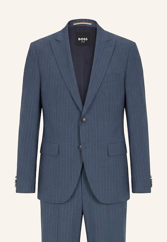 BOSS Business Anzug H-JECKSON-2PCS-PK261 Regular Fit BLAU