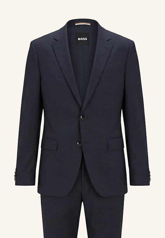 BOSS Business Anzug H-JECKSON-2PCS-224 Regular Fit BLAU