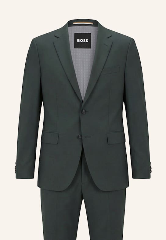 BOSS Business Anzug H-JECKSON-2PCS-253 Regular Fit GRÜN