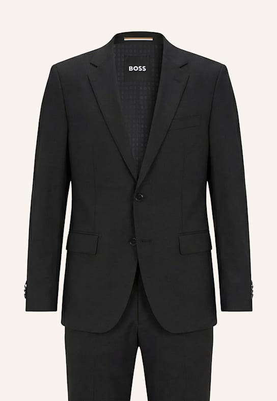 BOSS Business Anzug H-JECKSON-2PCS-253 Regular Fit SCHWARZ