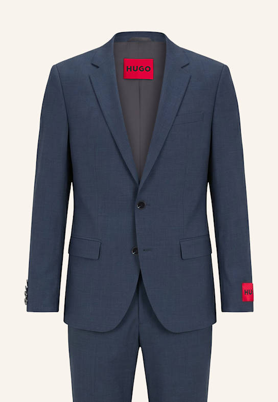 HUGO Business Anzug HENRY/GETLIN232X Slim Fit DUNKELBLAU