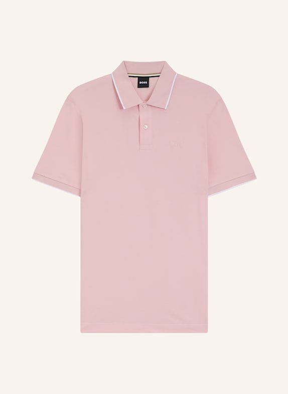 BOSS Poloshirt PARLAY 250_IN Regular Fit HELLROSA