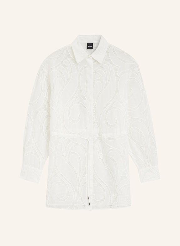 BOSS Business Bluse BALISYA Regular Fit WEISS