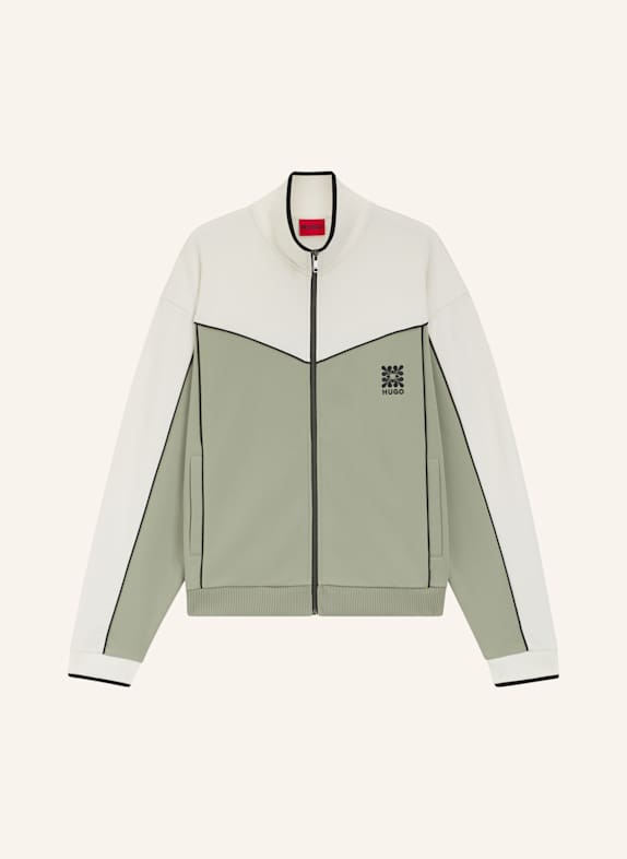 HUGO Sweatshirt DARYNT Relaxed Fit HELLGRÜN