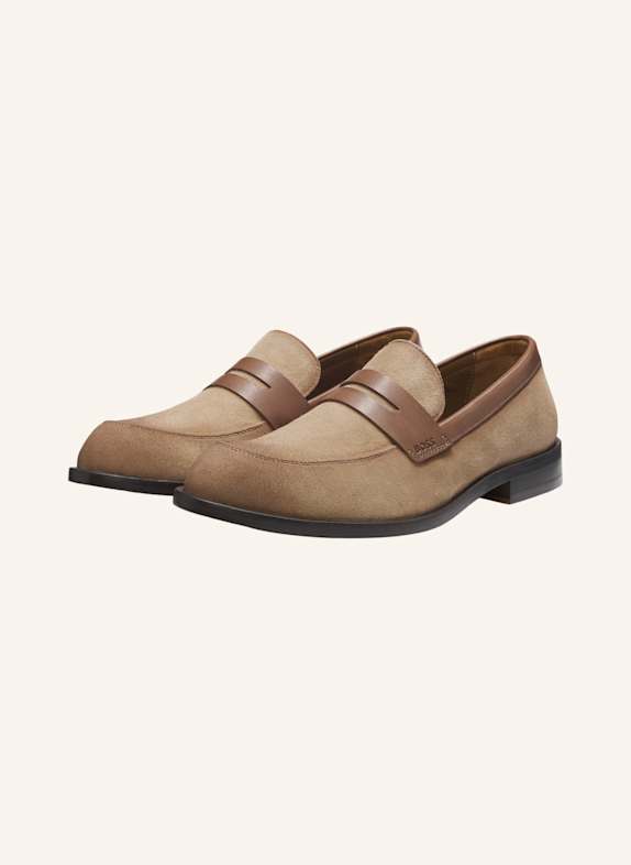 BOSS Casual Slipper TAYIL-L_LOAF_SDFSLT BEIGE