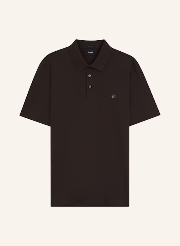 BOSS Poloshirt C-PARRIS 01 Regular Fit DUNKELBRAUN